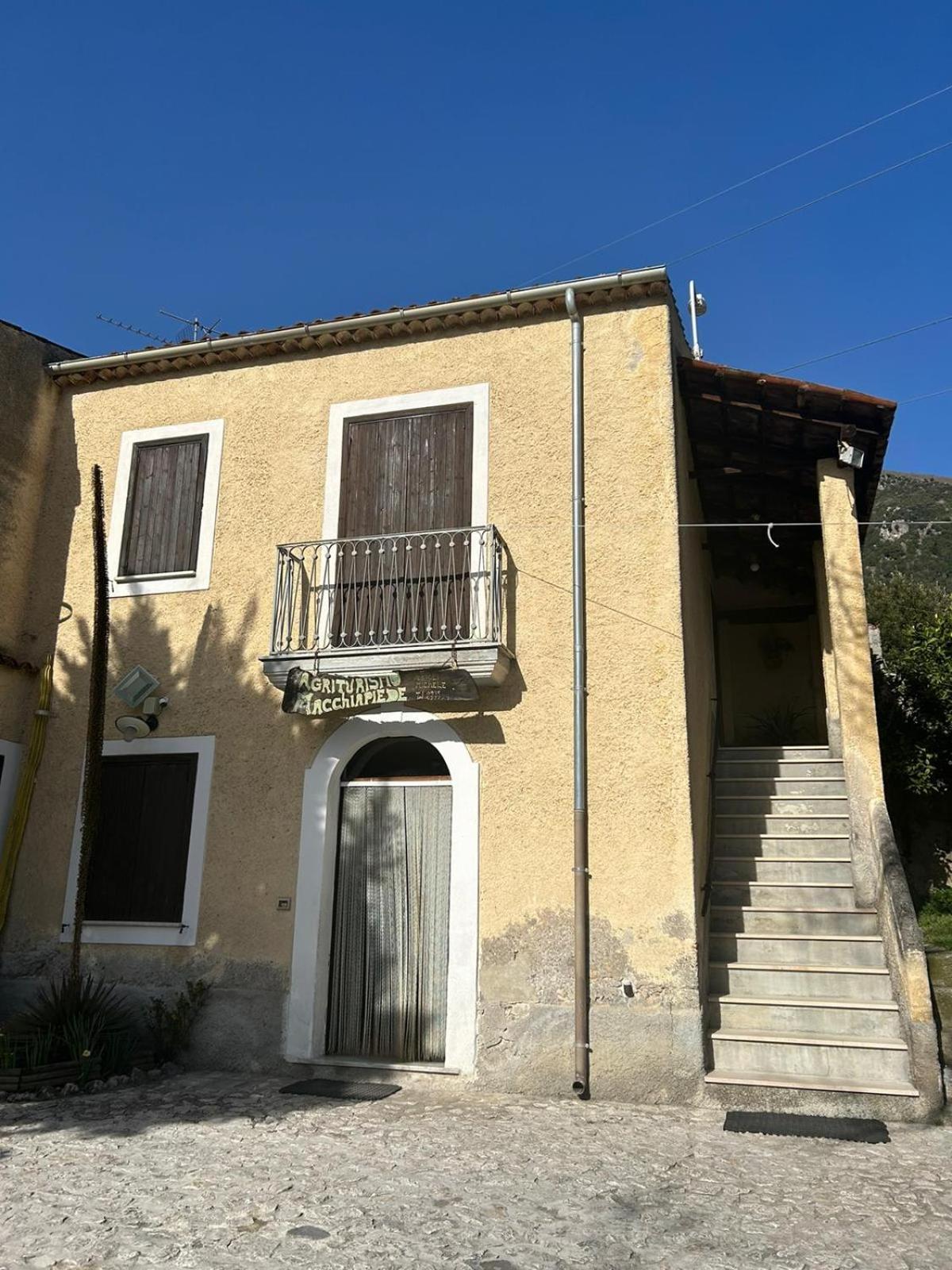Agriturismo Macchiapiede Sala Consilina Exteriör bild